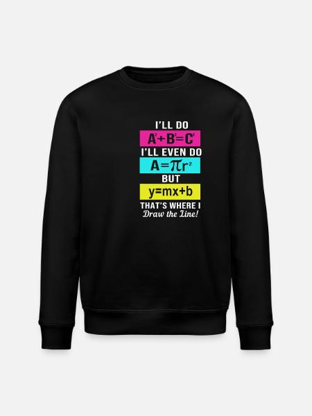 Mathematics - Stanley/Stella ROLLER Unisex Organic Sweatshirt - black