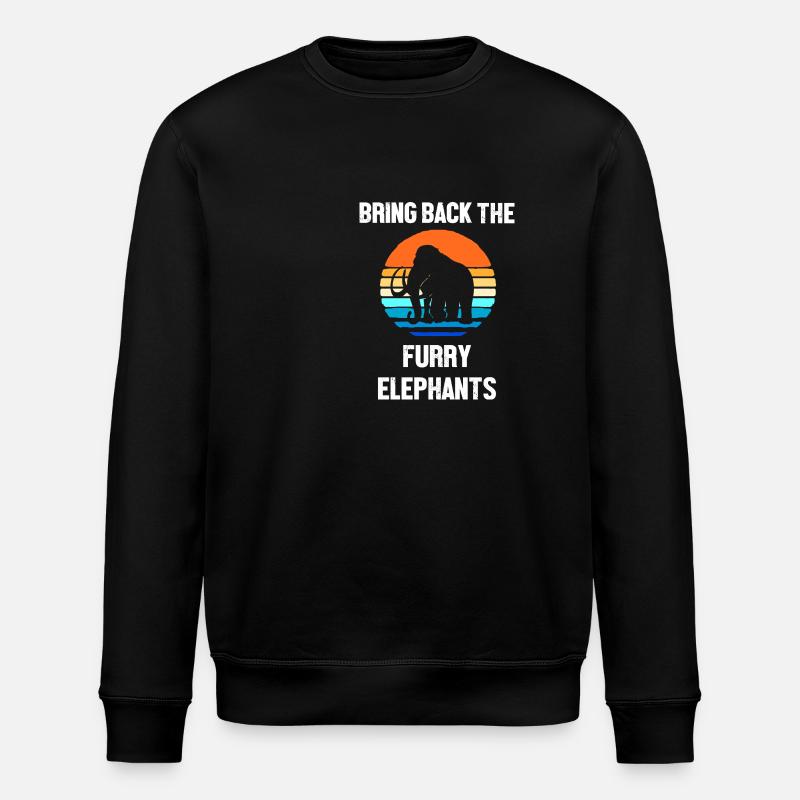 Mammoth - Stanley/Stella ROLLER Unisex Organic Sweatshirt - black