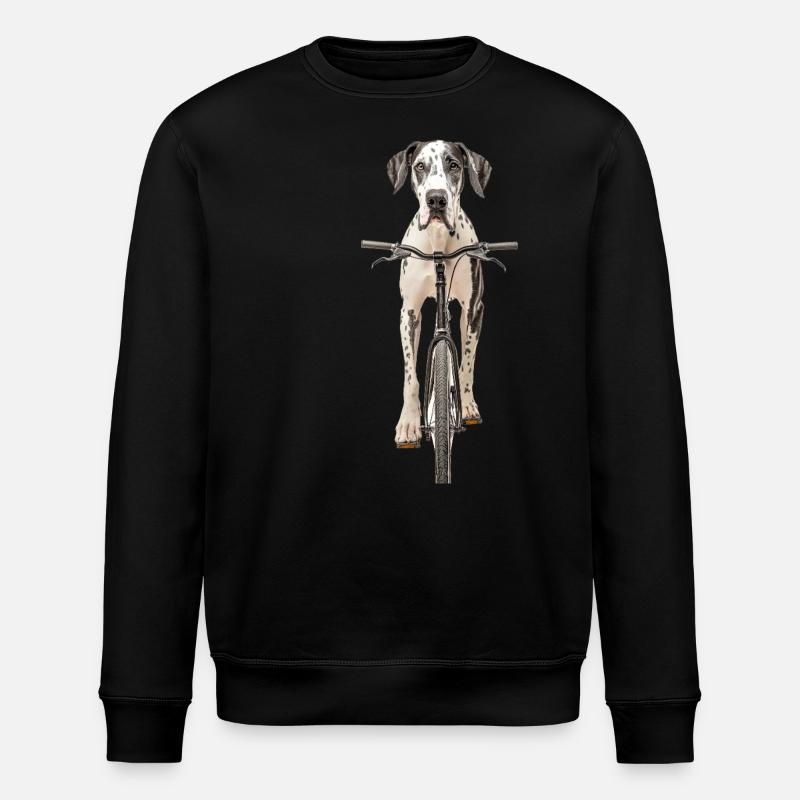 Deutsche Dogge - Stanley/Stella Unisex Bio-Sweatshirt ROLLER - Schwarz