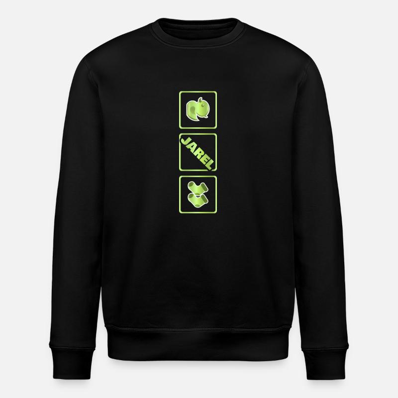 Geburt Jarel - Stanley/Stella Unisex Bio-Sweatshirt ROLLER - Schwarz