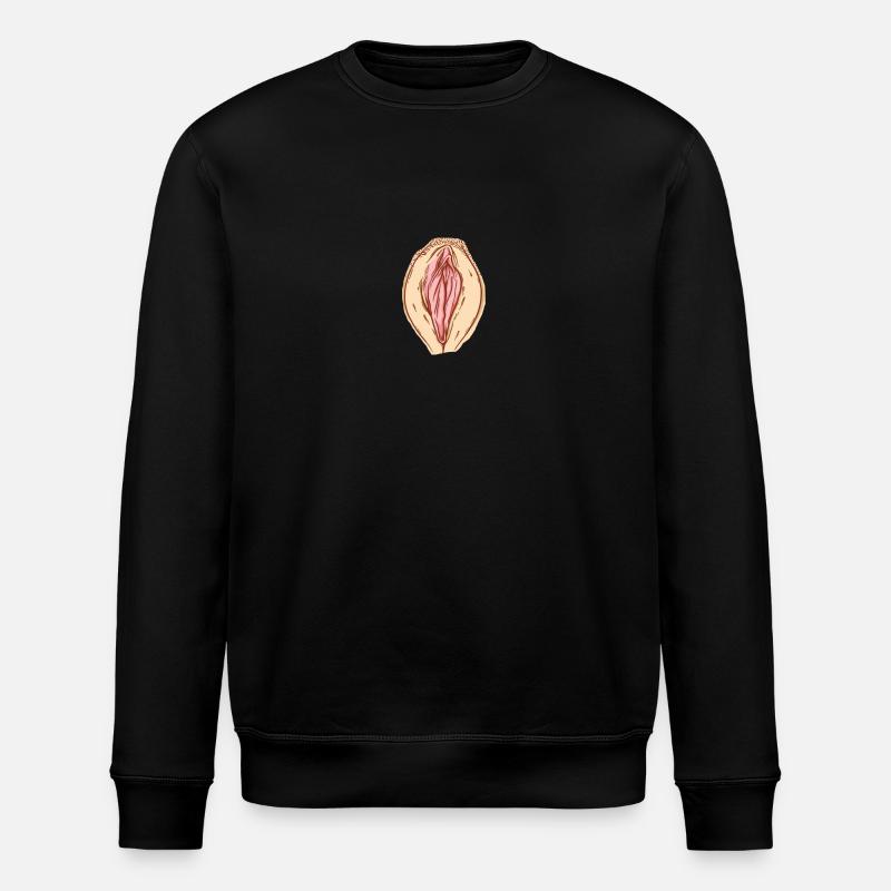Pussy Power - Stanley/Stella Unisex Bio-Sweatshirt ROLLER - Schwarz