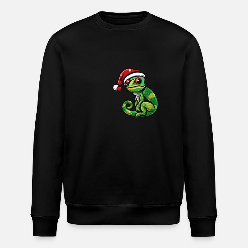 Noël caméléon - Sweat bio ROLLER Stanley/Stella Unisexe - noir