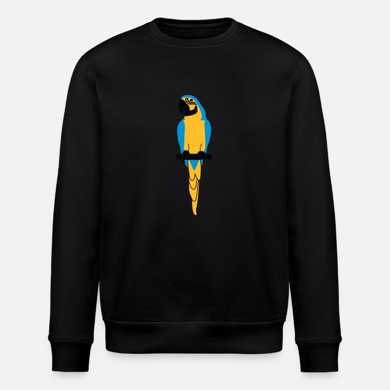 Parrot - Stanley/Stella ROLLER Unisex Organic Sweatshirt - black