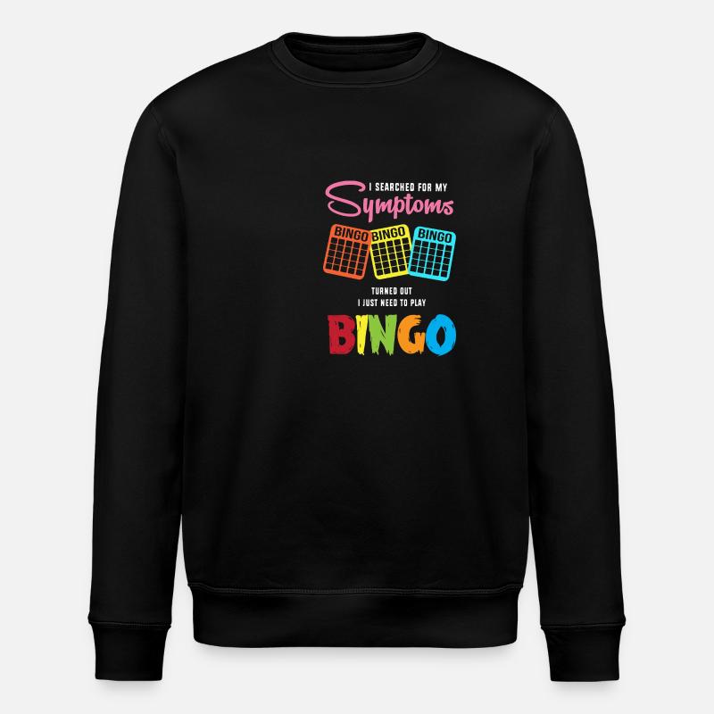 Bingo - Stanley/Stella Unisex Bio-Sweatshirt ROLLER - Schwarz