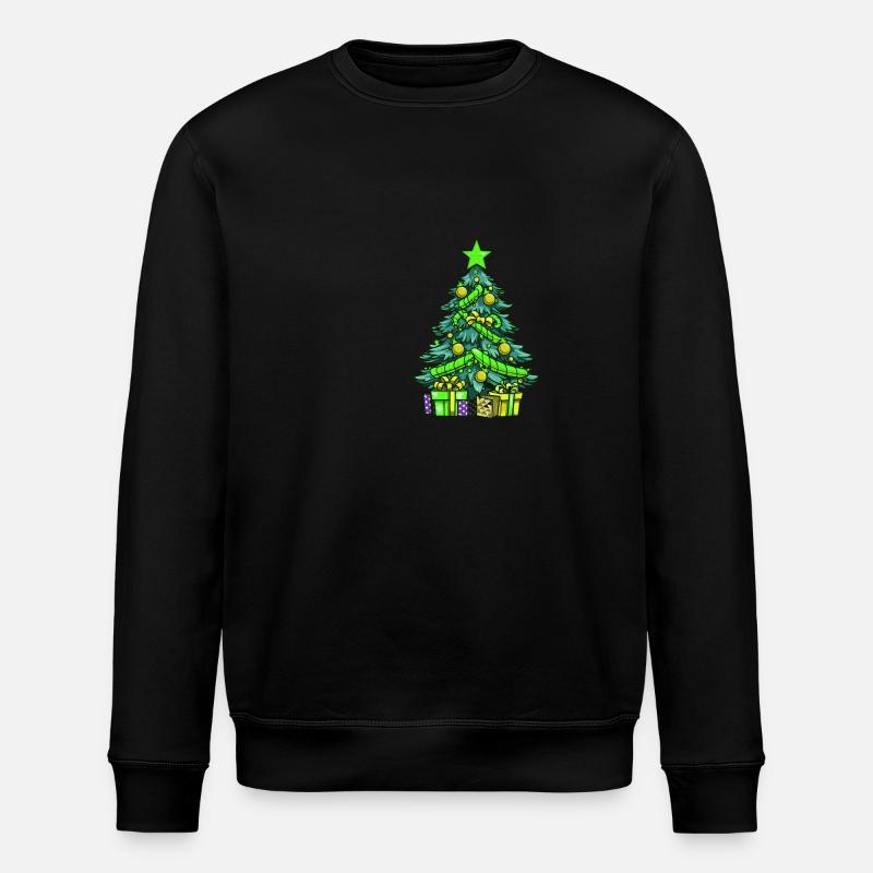 Sapin de Noël Noël - Sweat bio ROLLER Stanley/Stella Unisexe - noir