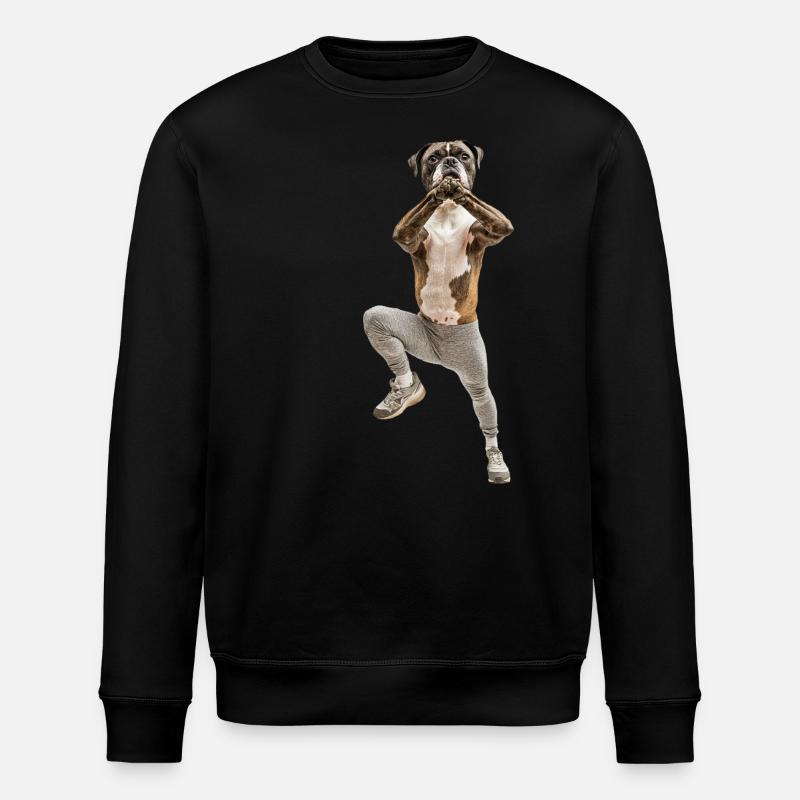 Boxer - Stanley/Stella Unisex Bio-Sweatshirt ROLLER - Schwarz