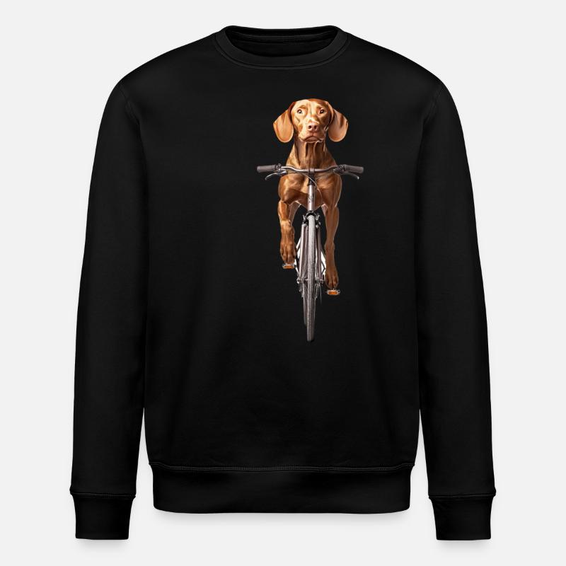 Vizsla - Stanley/Stella Unisex Bio-Sweatshirt ROLLER - Schwarz