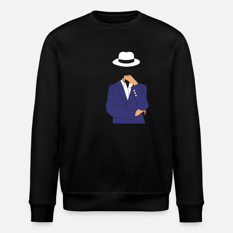 Cybersecurity Cyber Programmer Hacker - Stanley/Stella ROLLER Unisex Organic Sweatshirt - black