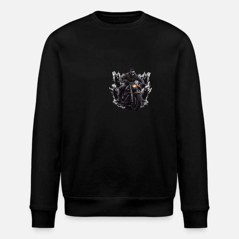 Motorrad Biker - Stanley/Stella Unisex Bio-Sweatshirt ROLLER - Schwarz