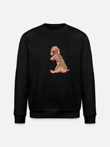Weimaraner - Stanley/Stella ROLLER Unisex Organic Sweatshirt - black