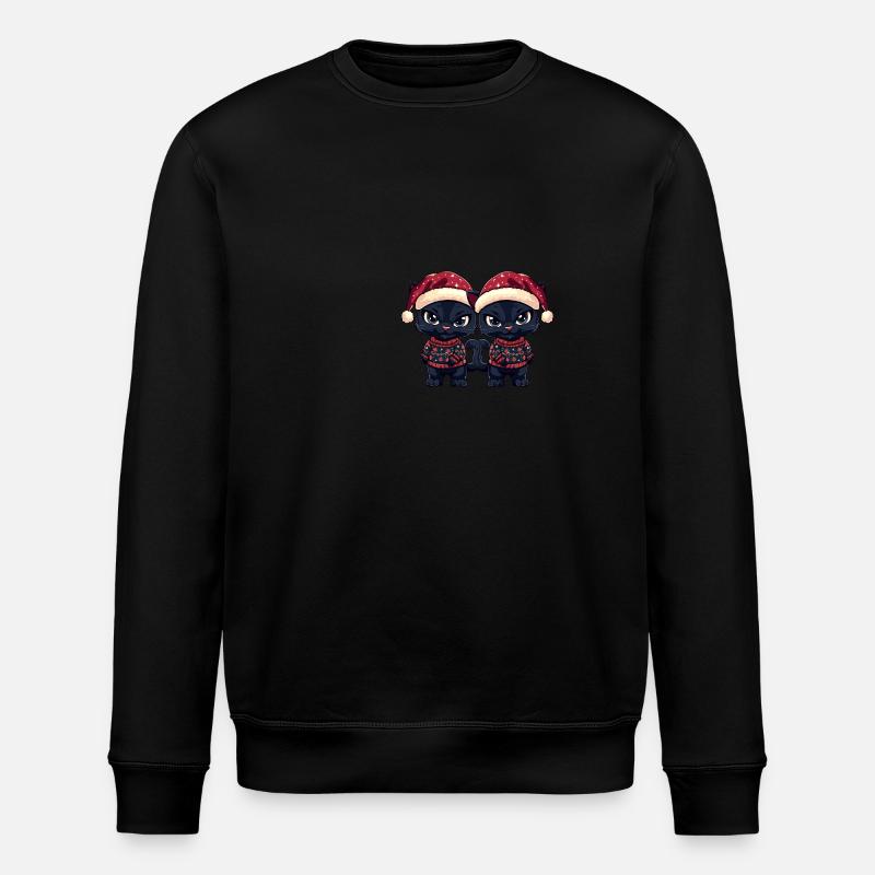 L’équipe de Noël des Panthers - Sweat bio ROLLER Stanley/Stella Unisexe - noir