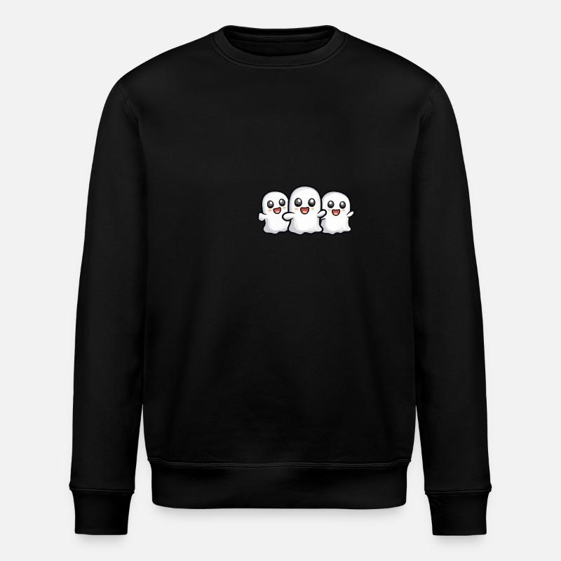 Fantômes Halloween Dessin animé - Sweat bio ROLLER Stanley/Stella Unisexe - noir
