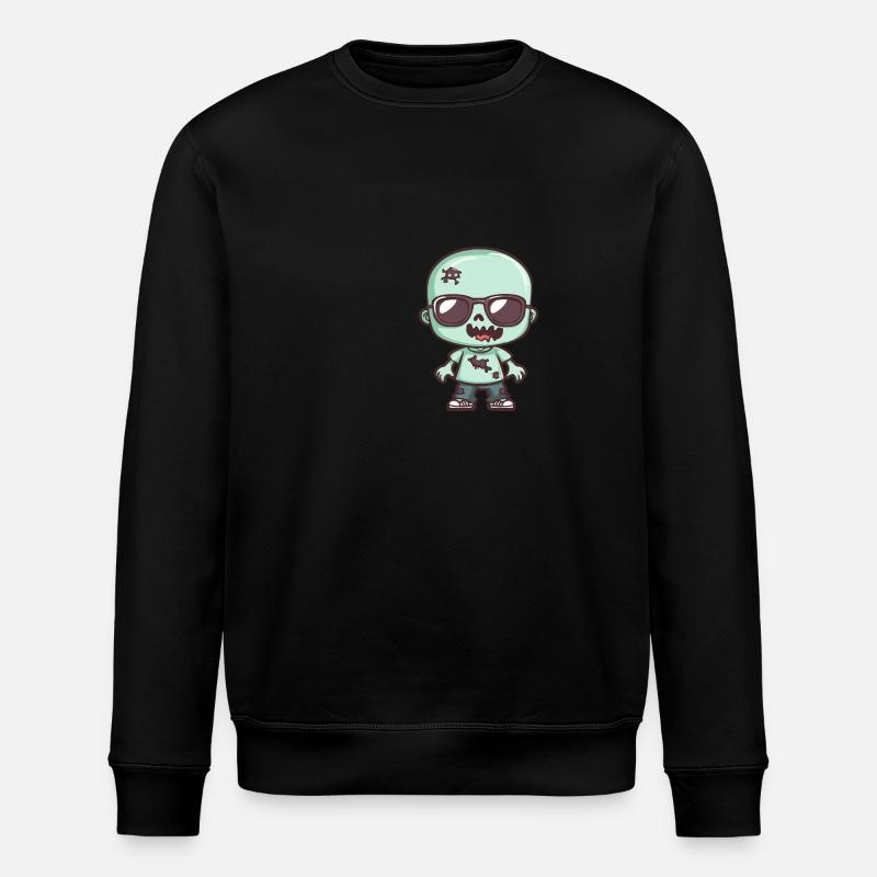 Zombie Halloween - Sweat bio ROLLER Stanley/Stella Unisexe - noir