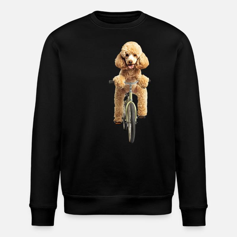 Pudel - Stanley/Stella Unisex Bio-Sweatshirt ROLLER - Schwarz