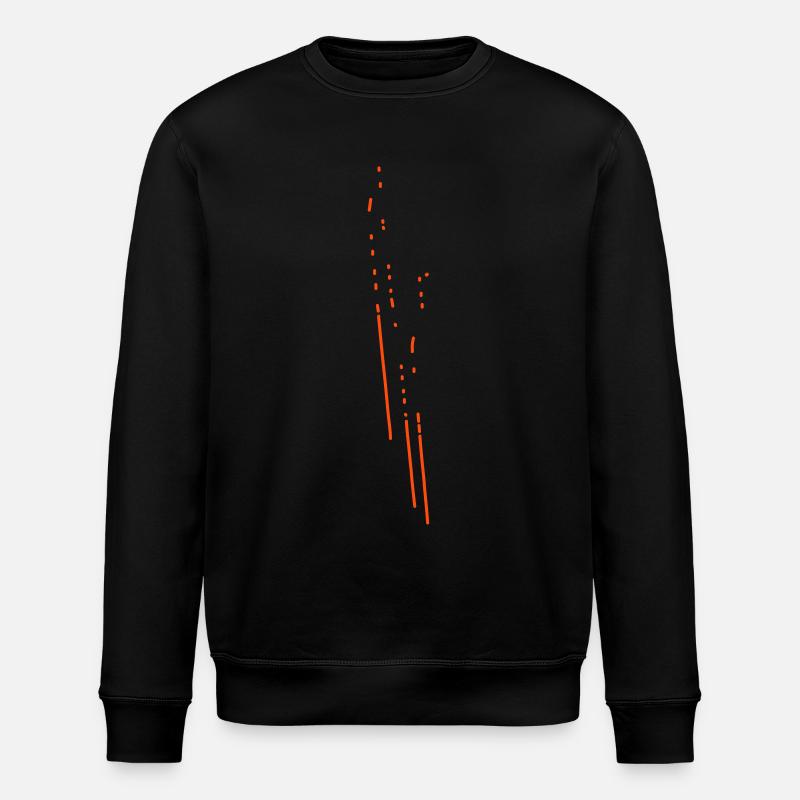 abstract - Stanley/Stella ROLLER Unisex Organic Sweatshirt - black