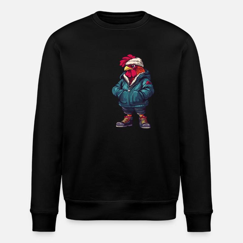 Coq Mode Hiver - Sweat bio ROLLER Stanley/Stella Unisexe - noir