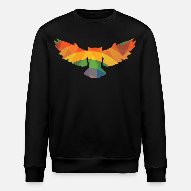 CHOUETTE couleur - Sweat bio ROLLER Stanley/Stella Unisexe - noir