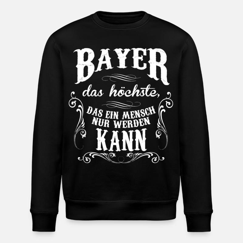 Bayer - Stanley/Stella Unisex Bio-Sweatshirt ROLLER - Schwarz