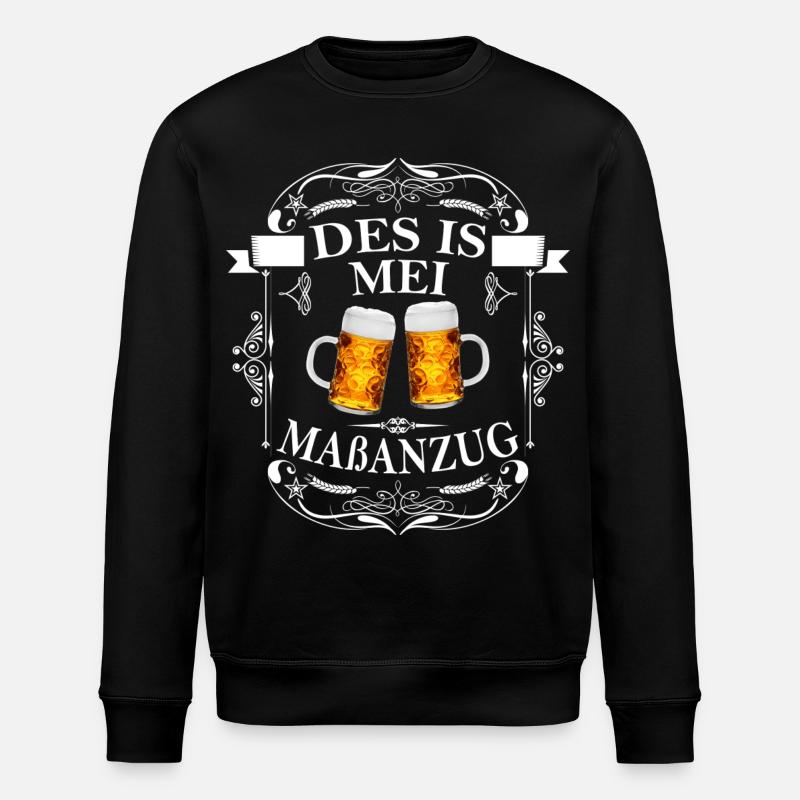 Massanzug - Stanley/Stella Unisex Bio-Sweatshirt ROLLER - Schwarz