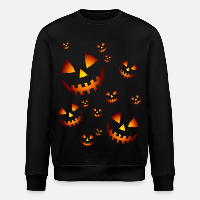 Les citrouilles - Sweat bio ROLLER Stanley/Stella Unisexe - noir