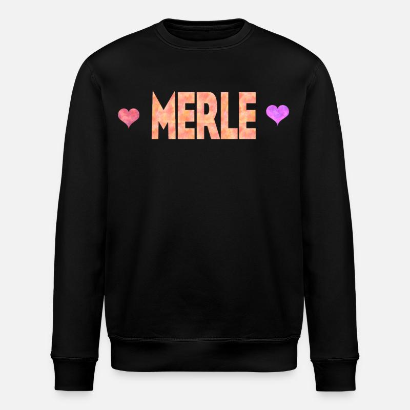 Merle - Stanley/Stella ROLLER Unisex Organic Sweatshirt - black