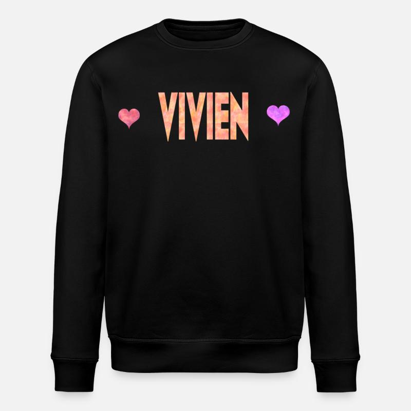 Vivien - Stanley/Stella Unisex Bio-Sweatshirt ROLLER - Schwarz