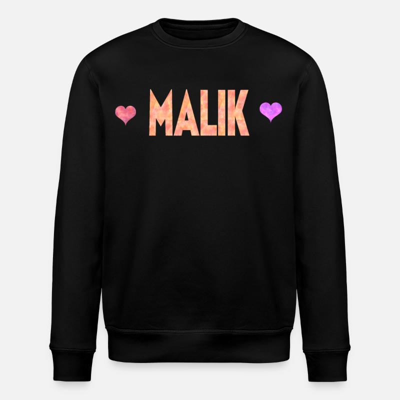 Malik - Stanley/Stella Unisex Bio-Sweatshirt ROLLER - Schwarz