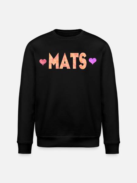 Mats - Stanley/Stella Unisex Bio-Sweatshirt ROLLER - Schwarz