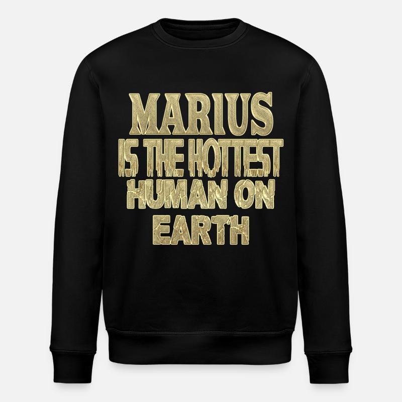 Marius - Stanley/Stella ROLLER Unisex Organic Sweatshirt - black