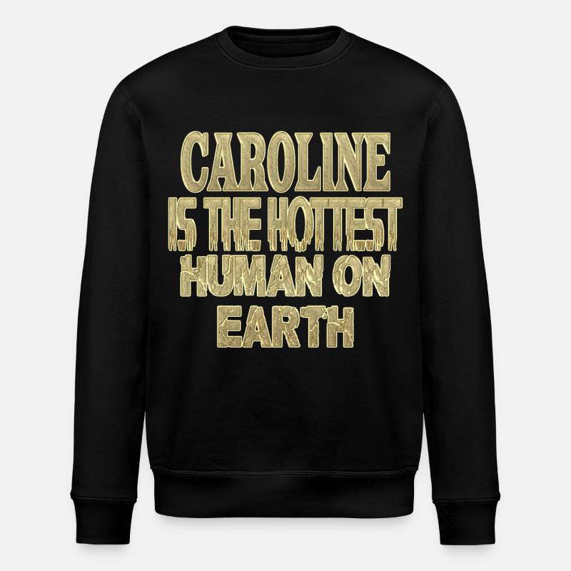 Caroline - Stanley/Stella ROLLER Unisex Organic Sweatshirt - black