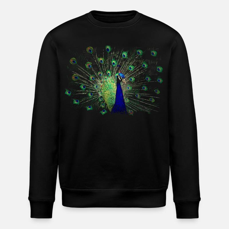 Peacock - Sweat bio ROLLER Stanley/Stella Unisexe - noir