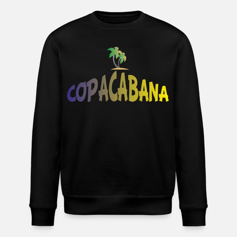Copacabana - Stanley/Stella Unisex Bio-Sweatshirt ROLLER - Schwarz