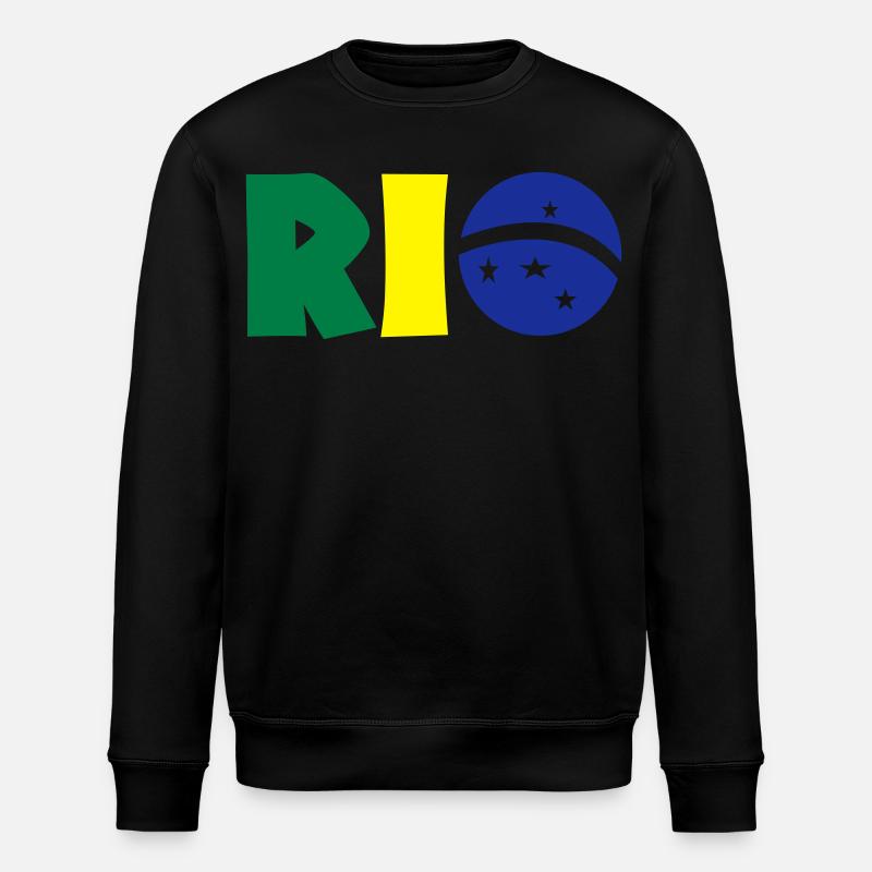 Rio - Stanley/Stella Unisex Bio-Sweatshirt ROLLER - Schwarz