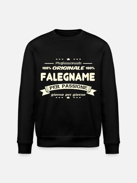 Falegname Originale - Felpa ecologica unisex ROLLER di Stanley/Stella - nero