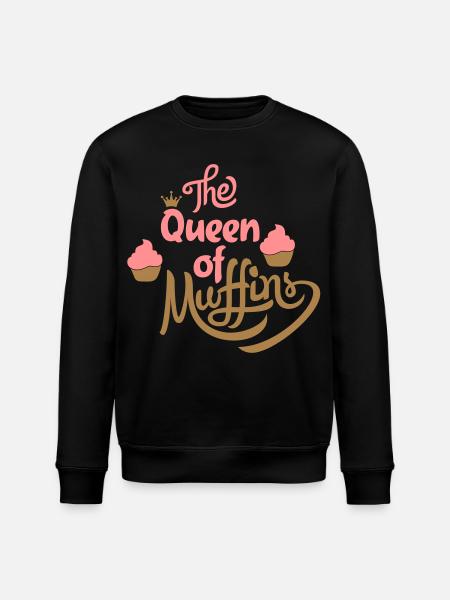 muffins - Stanley/Stella ROLLER Unisex Organic Sweatshirt - black