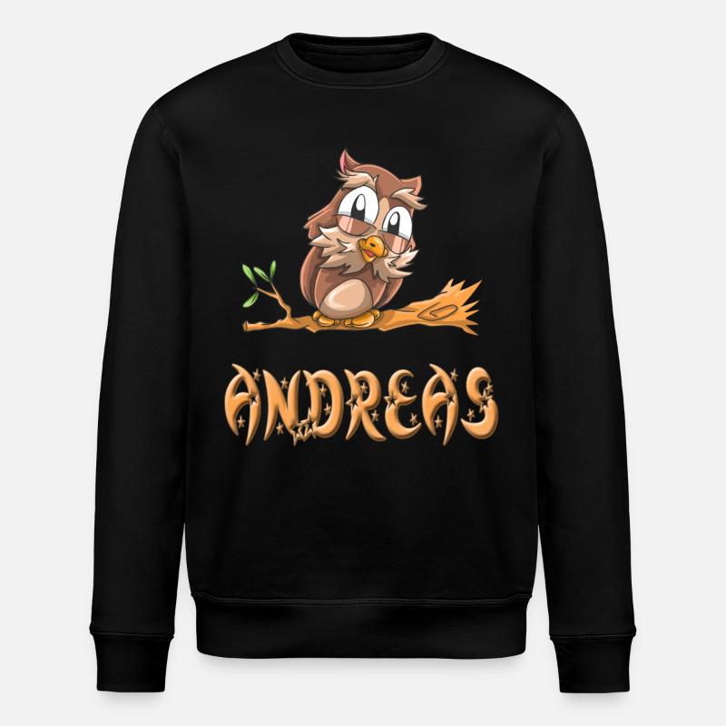 Hibou Andreas - Sweat bio ROLLER Stanley/Stella Unisexe - noir