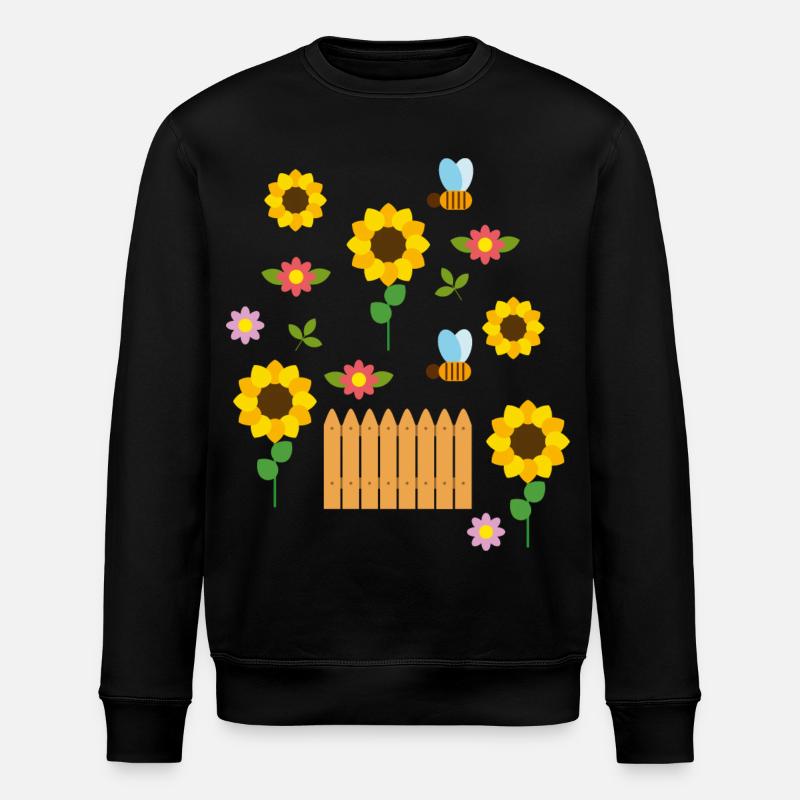 summer - Stanley/Stella ROLLER Unisex Organic Sweatshirt - black