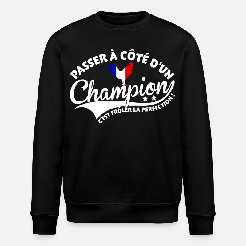 Champion Perfection - Sweat bio ROLLER Stanley/Stella Unisexe - noir