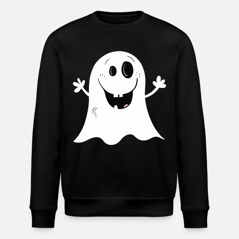 Cool Little Ghost I Halloween - Sweat bio ROLLER Stanley/Stella Unisexe - noir