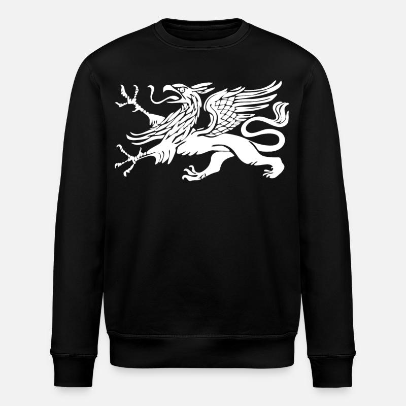 Rostock Greif - Vogel Greif - Stanley/Stella Unisex Bio-Sweatshirt ROLLER - Schwarz