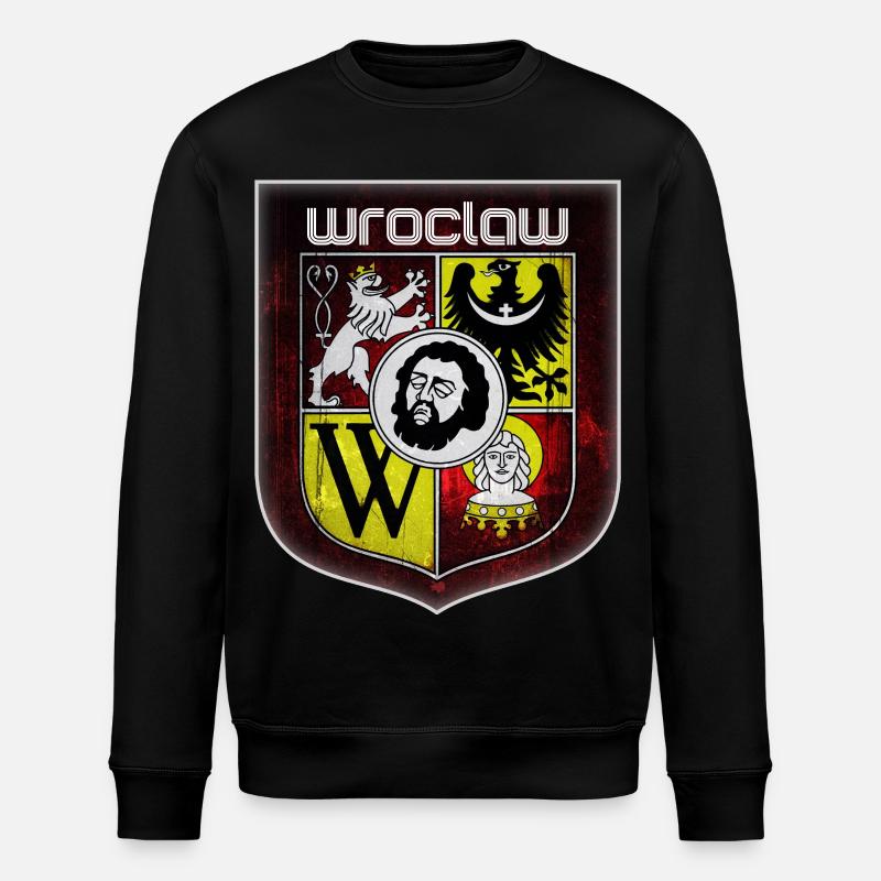 Wrocław - Pologne - Sweat bio ROLLER Stanley/Stella Unisexe - noir