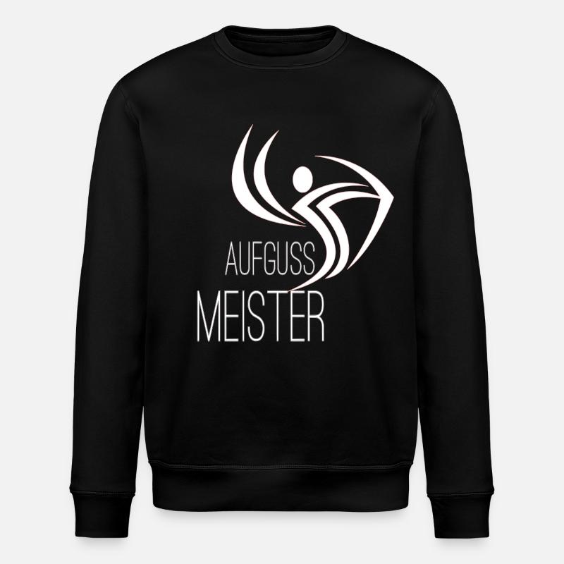 Sauna Aufguss Meister - Stanley/Stella Unisex Bio-Sweatshirt ROLLER - Schwarz