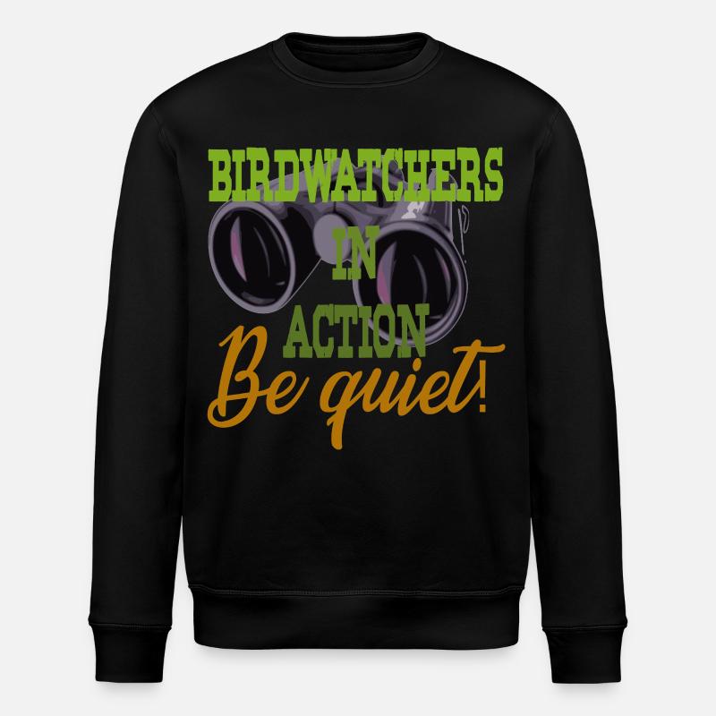 Observation des oiseaux Ornithologie - Sweat bio ROLLER Stanley/Stella Unisexe - noir