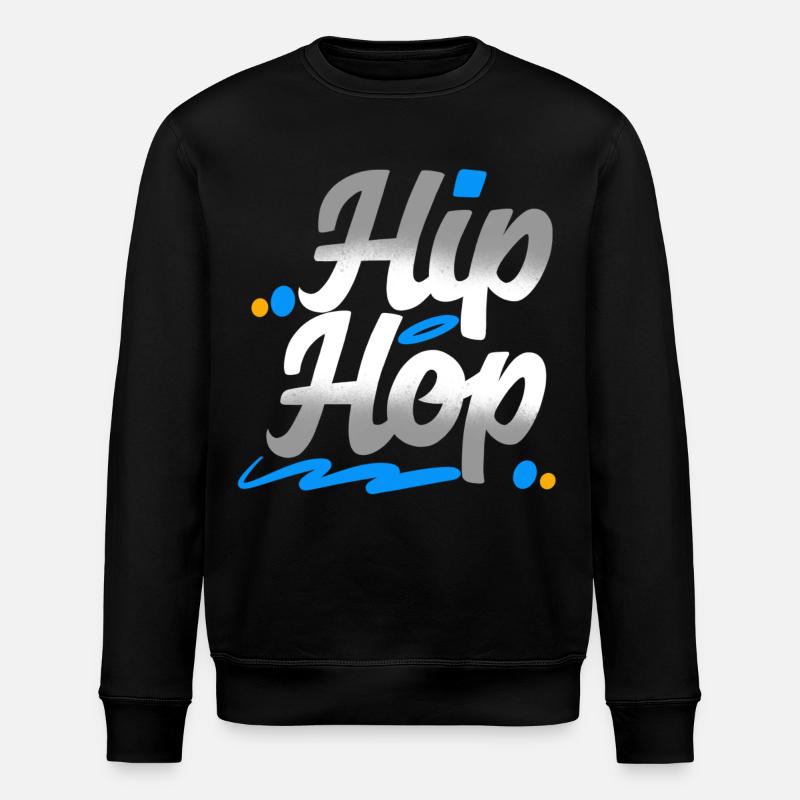 Hip hop - Sweat bio ROLLER Stanley/Stella Unisexe - noir