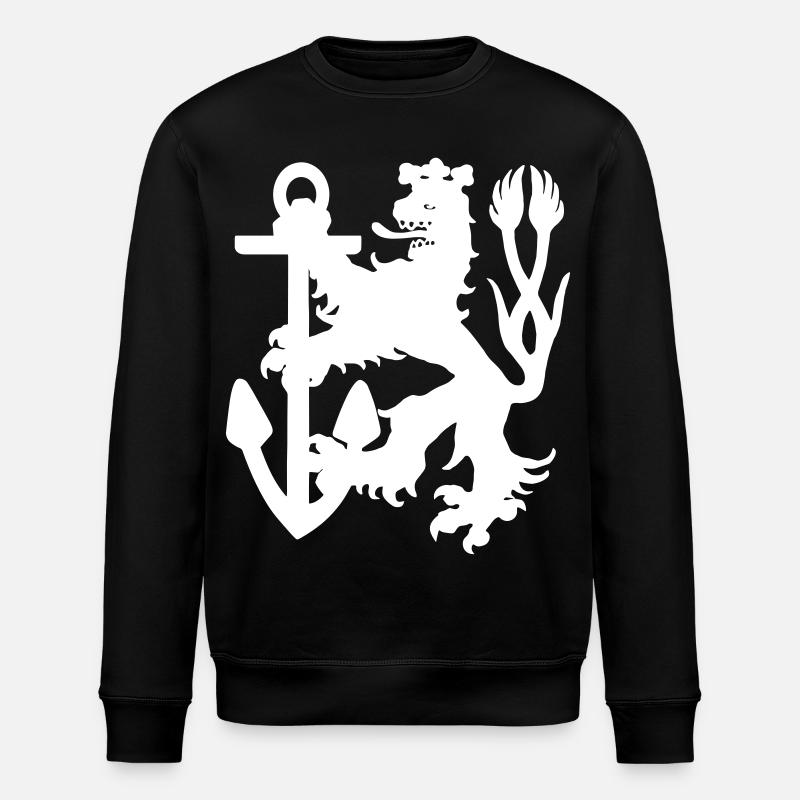 Dusseldorf - Dusseldorf Lion - Stanley/Stella ROLLER Unisex Organic Sweatshirt - black