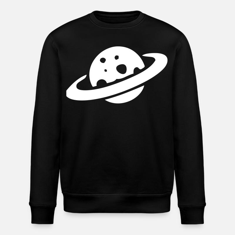 Saturne - Sweat bio ROLLER Stanley/Stella Unisexe - noir