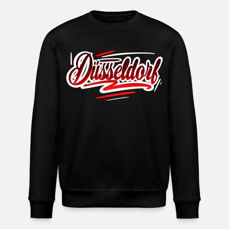 Düsseldorf - Stanley/Stella Unisex Bio-Sweatshirt ROLLER - Schwarz