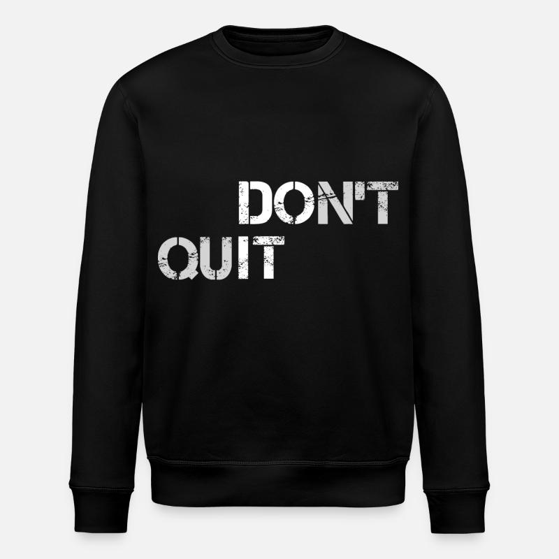 Motivation de l'athlète - Sweat bio ROLLER Stanley/Stella Unisexe - noir