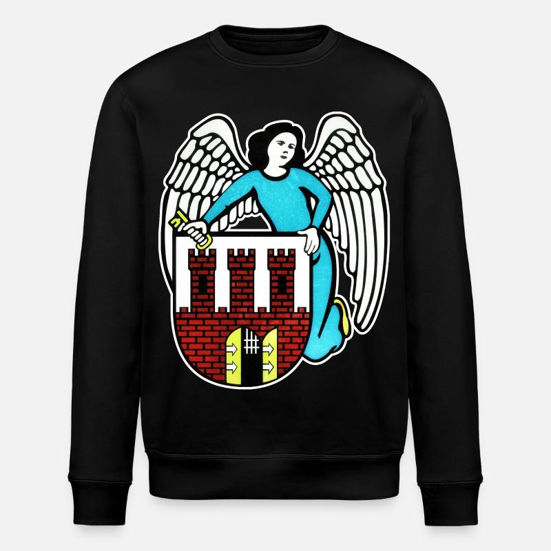 Toruń - Pologne - Sweat bio ROLLER Stanley/Stella Unisexe - noir