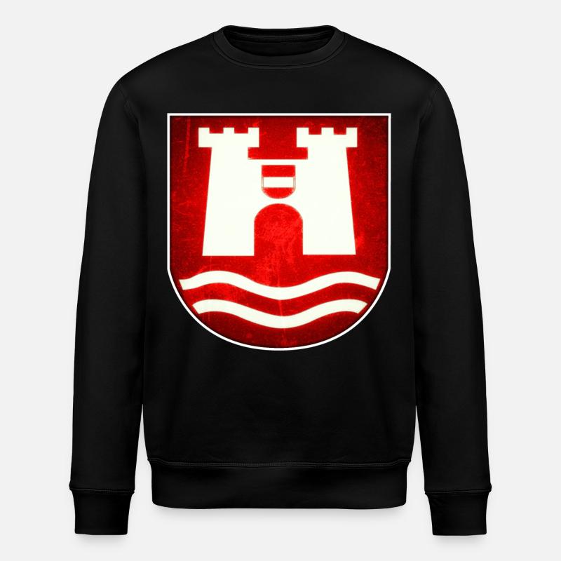 Linz Autriche - Design - Sweat bio ROLLER Stanley/Stella Unisexe - noir